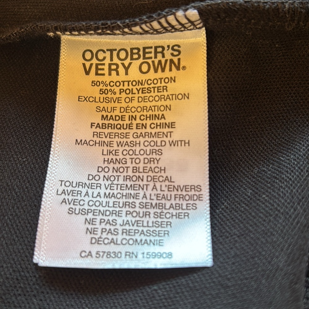 OVO October’s Very Own Black Pique Track Jacket Gold Owl Accent Large - Picture 6 of 6